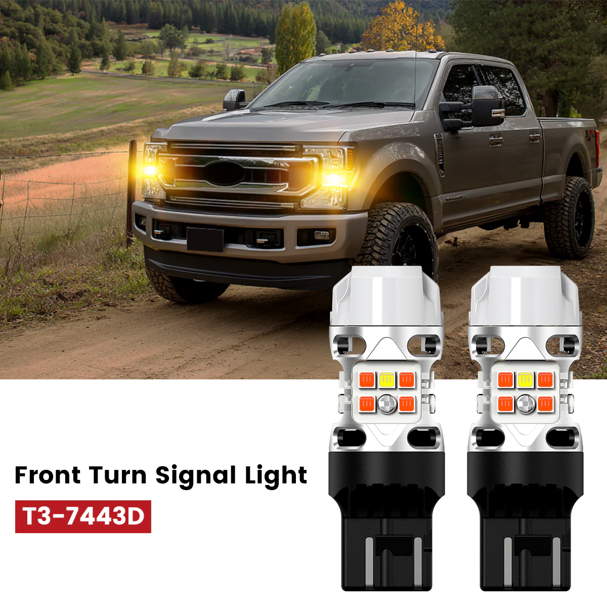 Fit for 2017-2019 Ford F-450 F-550 Super Duty The Brightest LED Bulbs Upgrade | Tested and Verified - Image 25