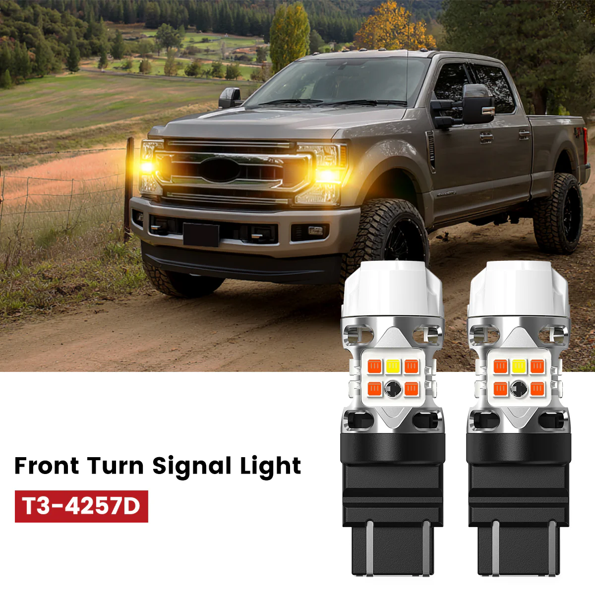 Fit for 2017-2019 Ford F-450 F-550 Super Duty The Brightest LED Bulbs Upgrade | Tested and Verified - Image 30