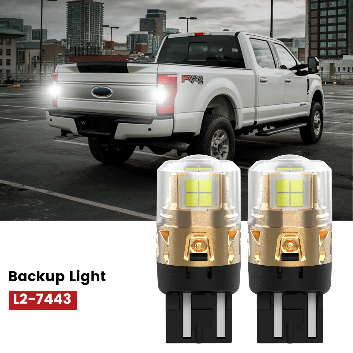 Fit for 2017-2019 Ford F-450 F-550 Super Duty The Brightest LED Bulbs Upgrade | Tested and Verified - Image 43