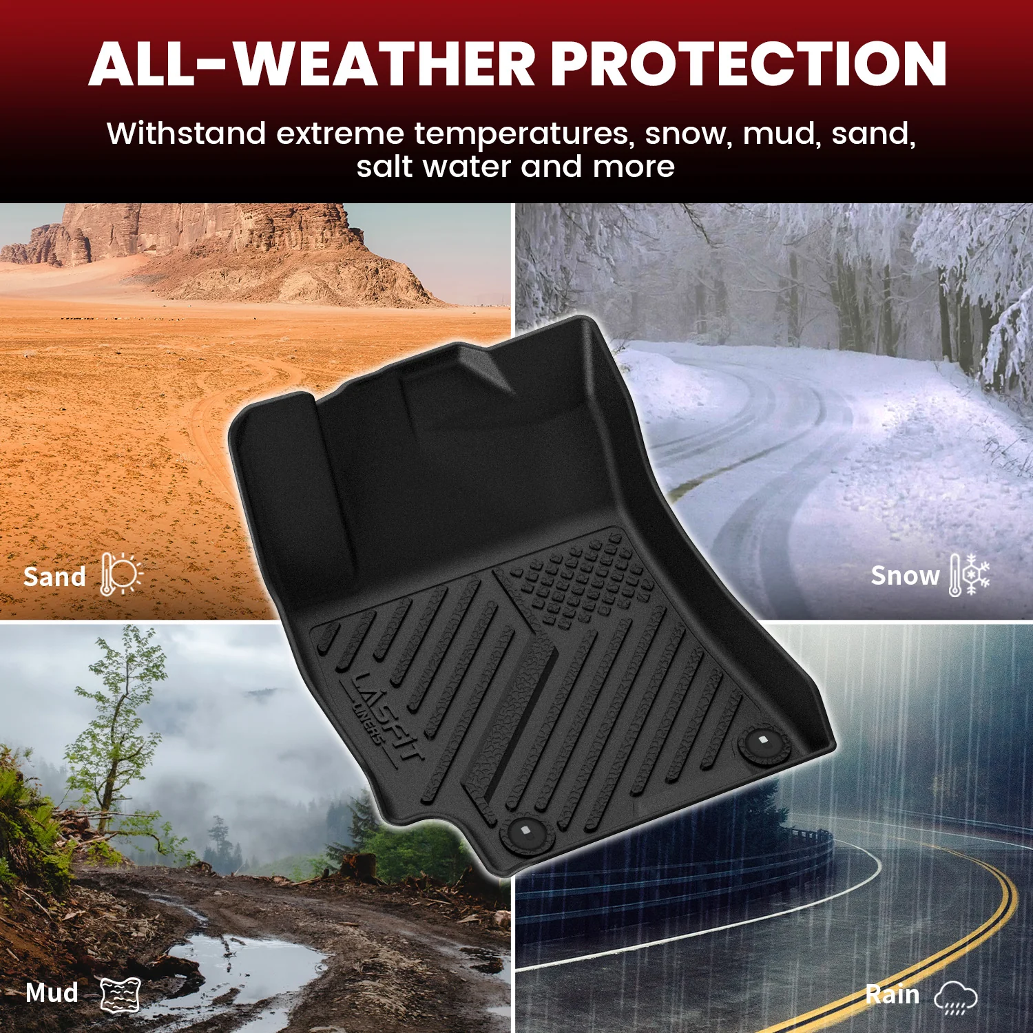 Fit for 2017-2020 Hyundai Elantra Floor Mats & Cargo Mat - Image 6