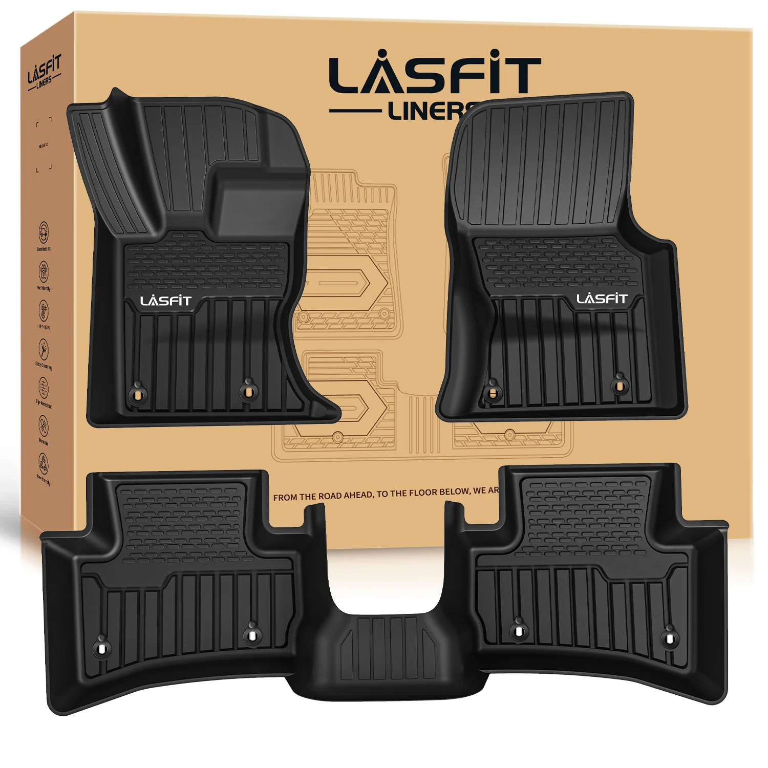 Fit for 2017-2026 Land Rover Range Rover Velar Floor Mats - Image 9