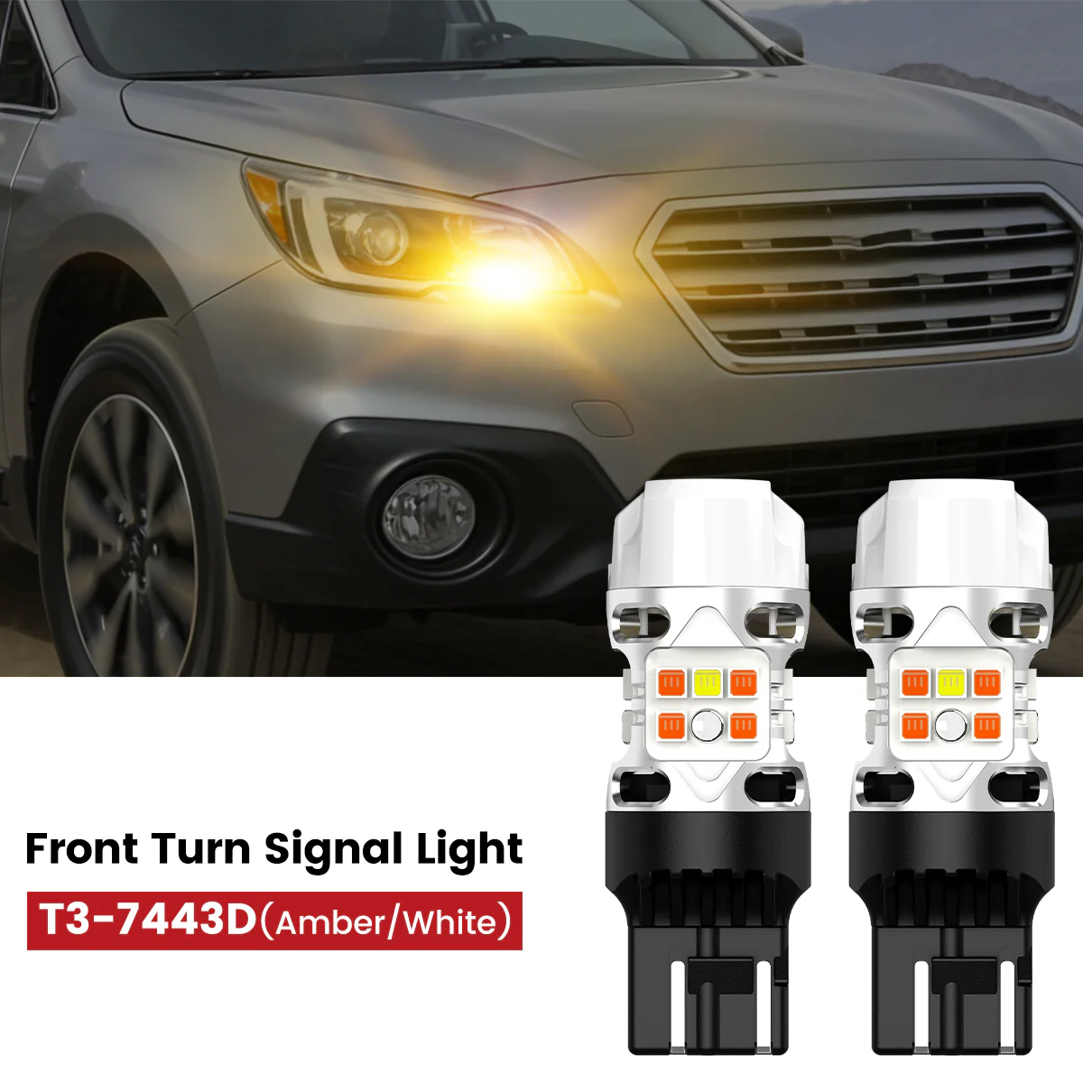 Fit for 2018-2019 Subaru Outback The Brightest LED Bulbs Upgrade - Image 24