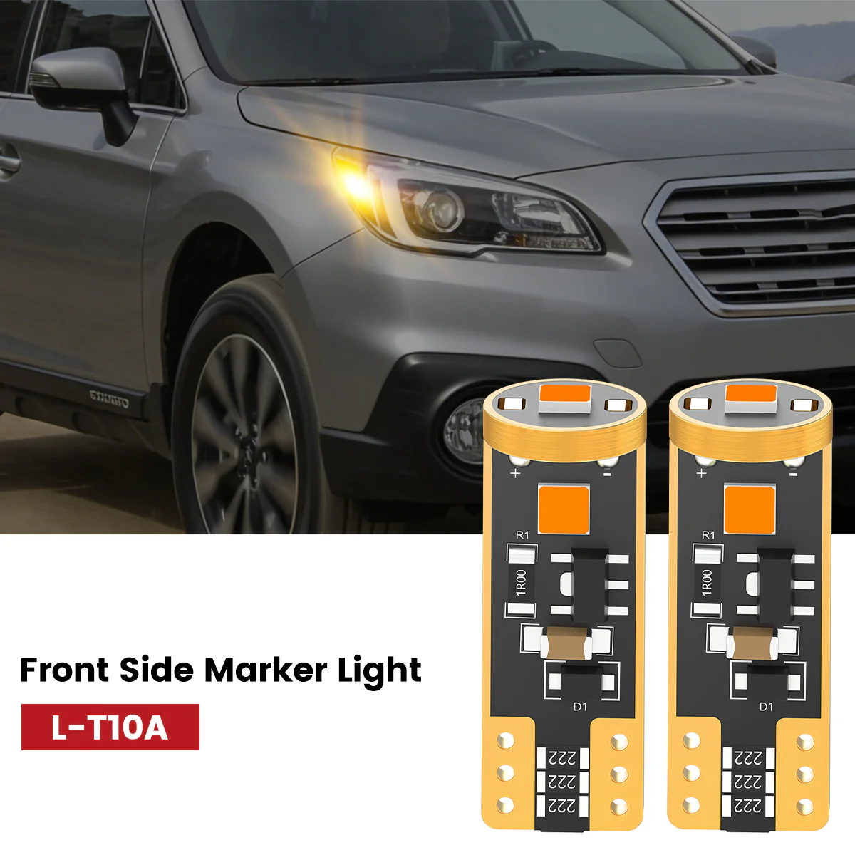 Fit for 2018-2019 Subaru Outback The Brightest LED Bulbs Upgrade - Image 36