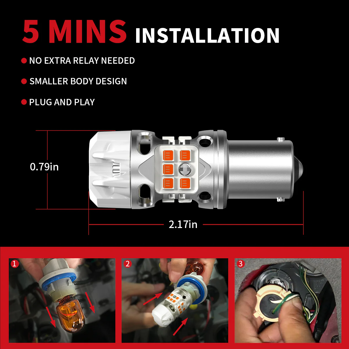 Fit for 2018-2019 Hyundai Elantra GT Custom H7 LED Bulbs Exterior Interior Lights Plug and Play - Image 29