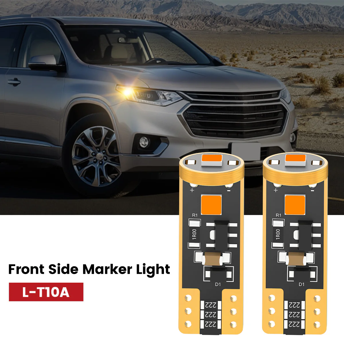 Fit For 2018-2021 Chevrolet Traverse  LED Bulbs Upgrade - Image 21