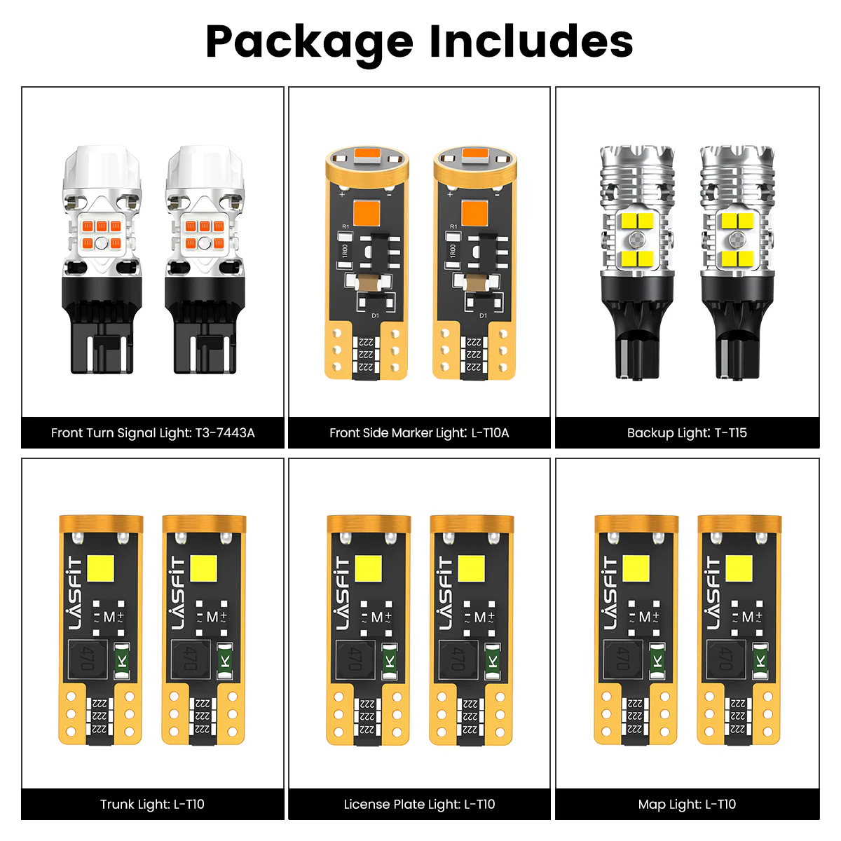 Fit For 2018-2021 Chevrolet Traverse  LED Bulbs Upgrade - Image 6