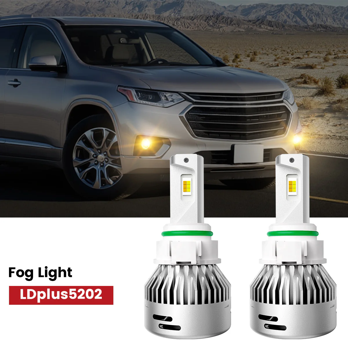 Fit For 2018-2021 Chevrolet Traverse  LED Bulbs Upgrade - Image 9