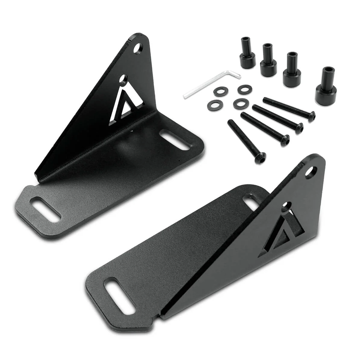 Fit For 2018-2024 Jeep Wrangler JL Gladiator JT 50" 52'' Light Bar Hood Mount Brackets | LASFIT - Image 4