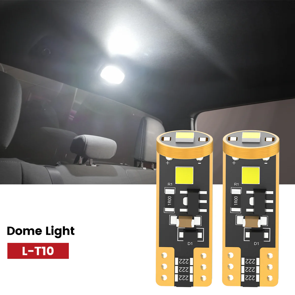 Fit for 2015-2022 Chevrolet Colorado LED Bulbs Upgrade | Tested and Verified - Image 43