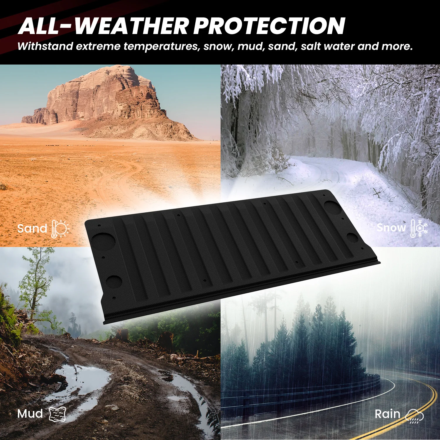 Fit for 2019-2026 Chevrolet Silverado 1500 Truck Bed Mat or Tailgate Mat, Not for 2019 Silverado LD - Image 16
