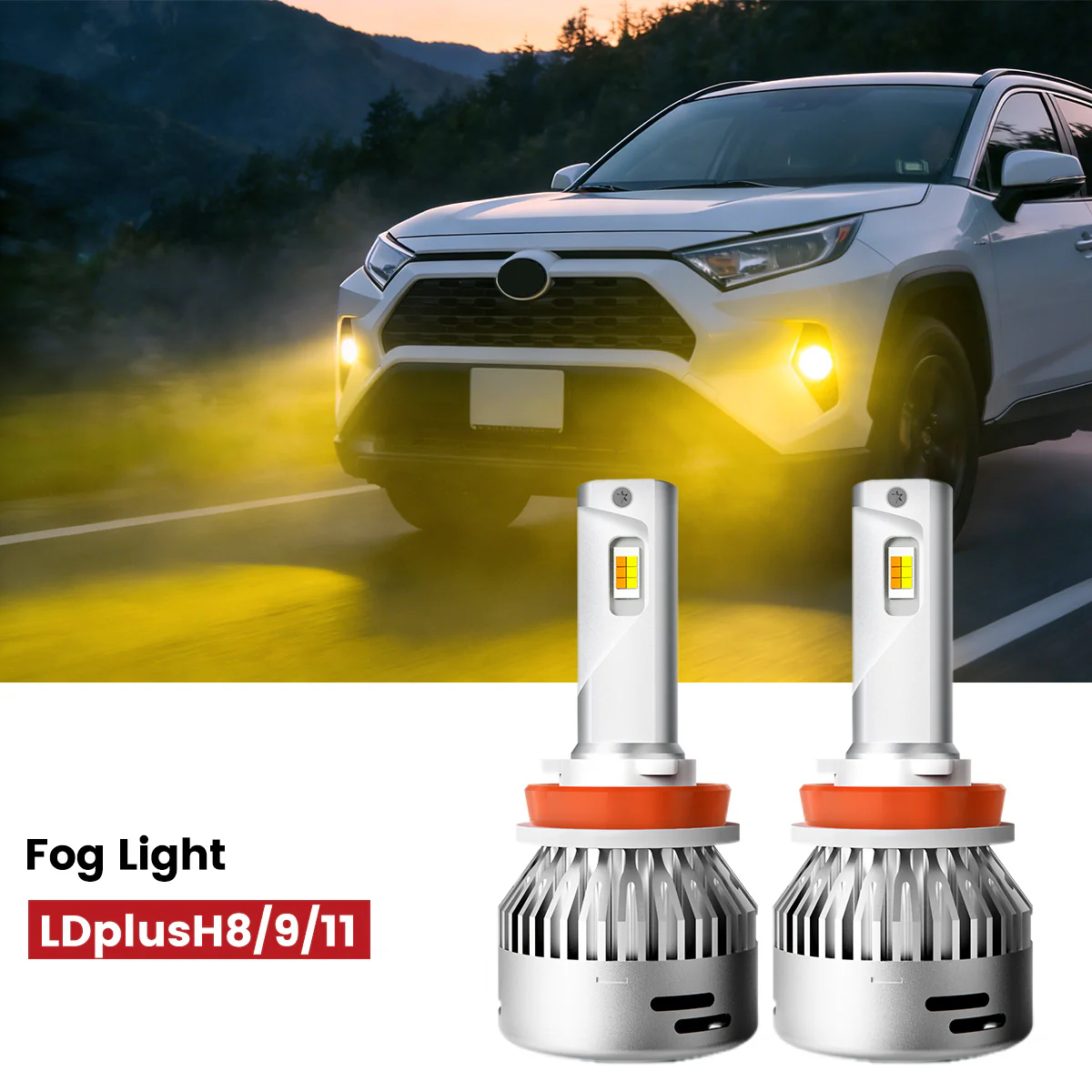 Fit for 2019-2021 Toyota RAV4 LED Bulbs Upgrade - Image 13