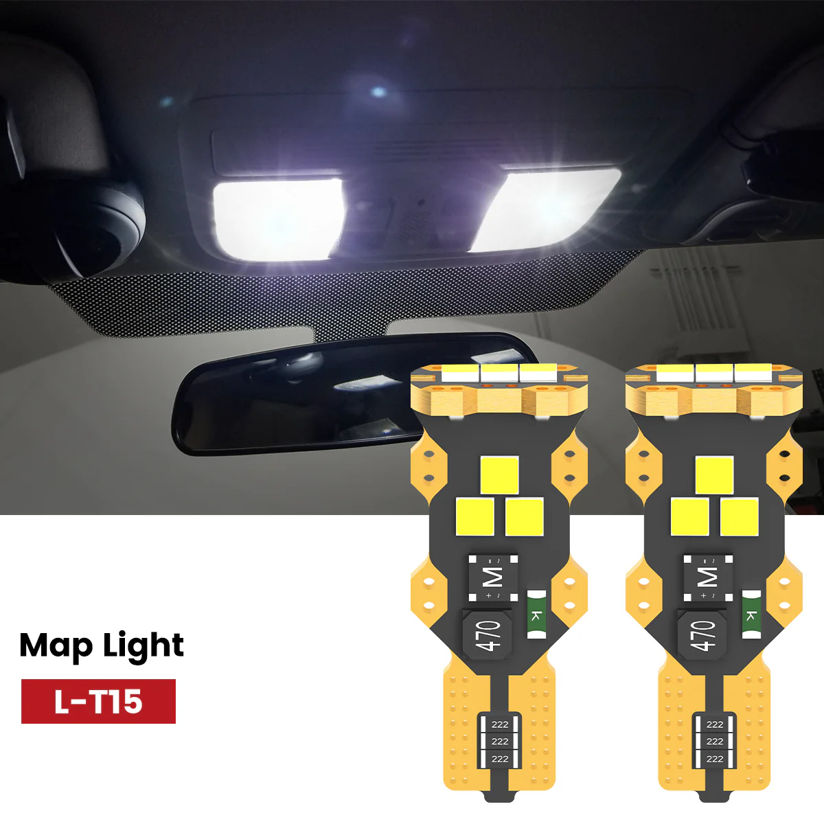 Fit for 2020-2022 Kia Sportage The Brightest LED Bulbs Upgrade | Tested and Verified - Image 34