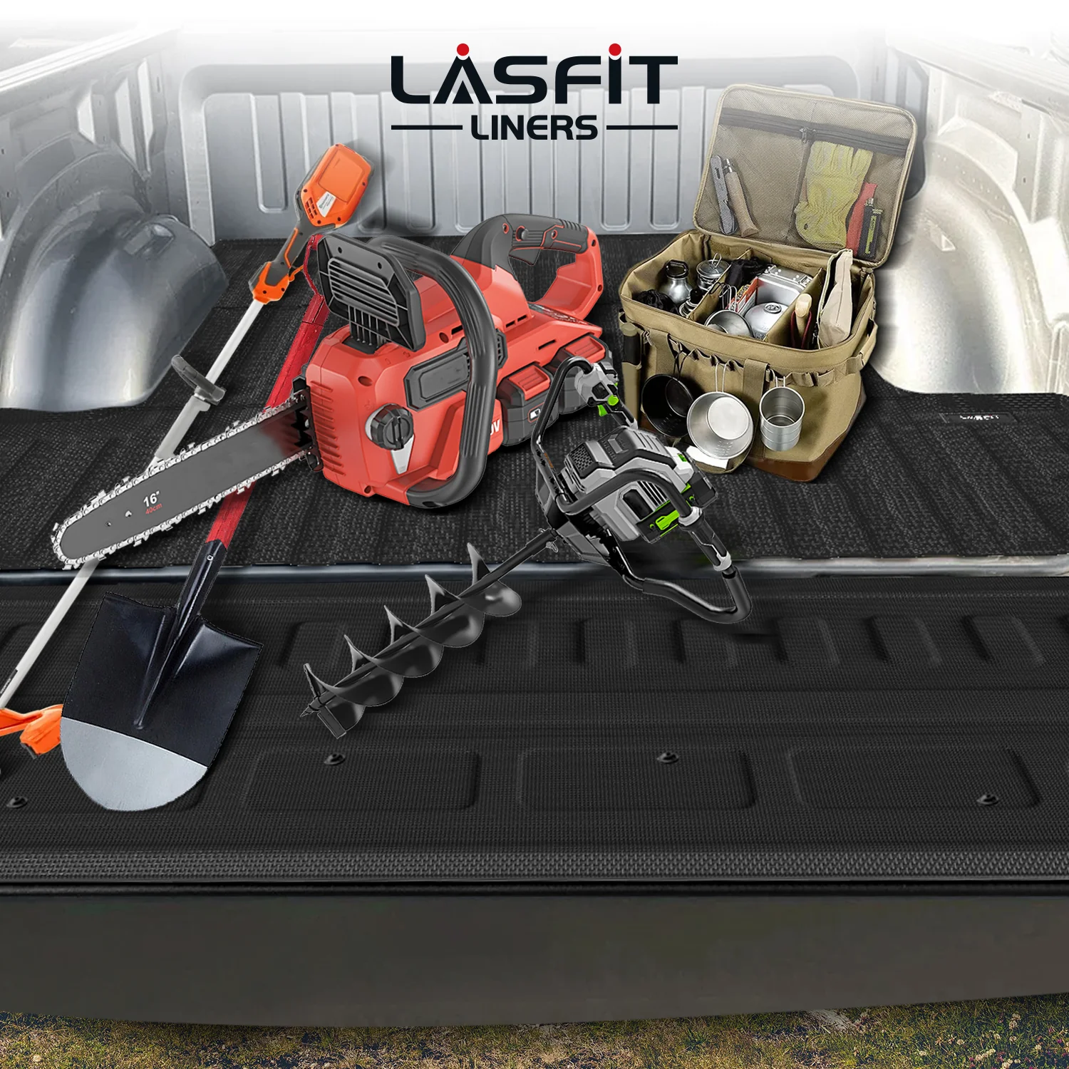 Fit for 2020-2026 Chevrolet Silverado 2500HD 3500HD 6.8FT Bed Mat or Tailgate Mat, Not for 5th Wheel Package - Image 17