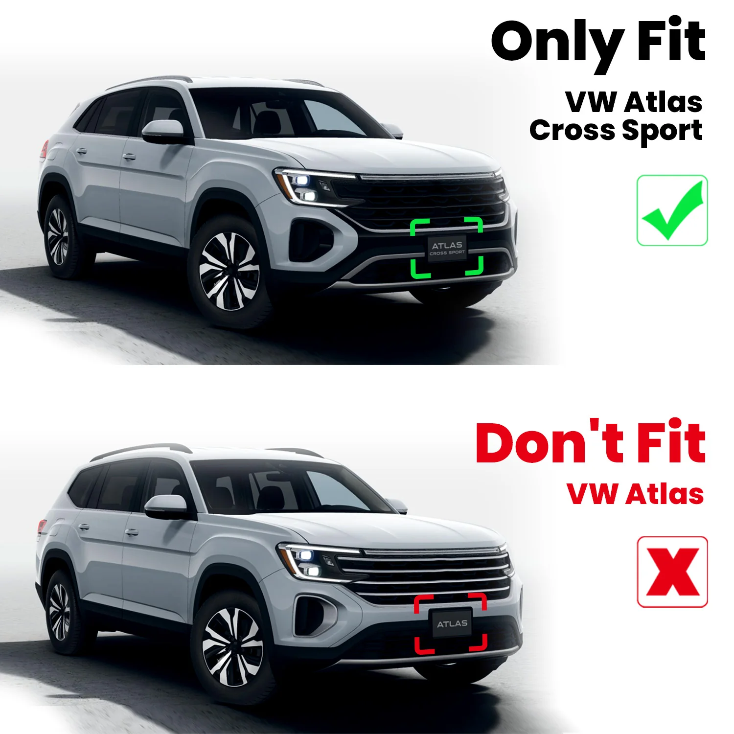 Fit for 2020-2026 Volkswagen Atlas Cross Sport Floor Mats or Cargo Mat - Image 2