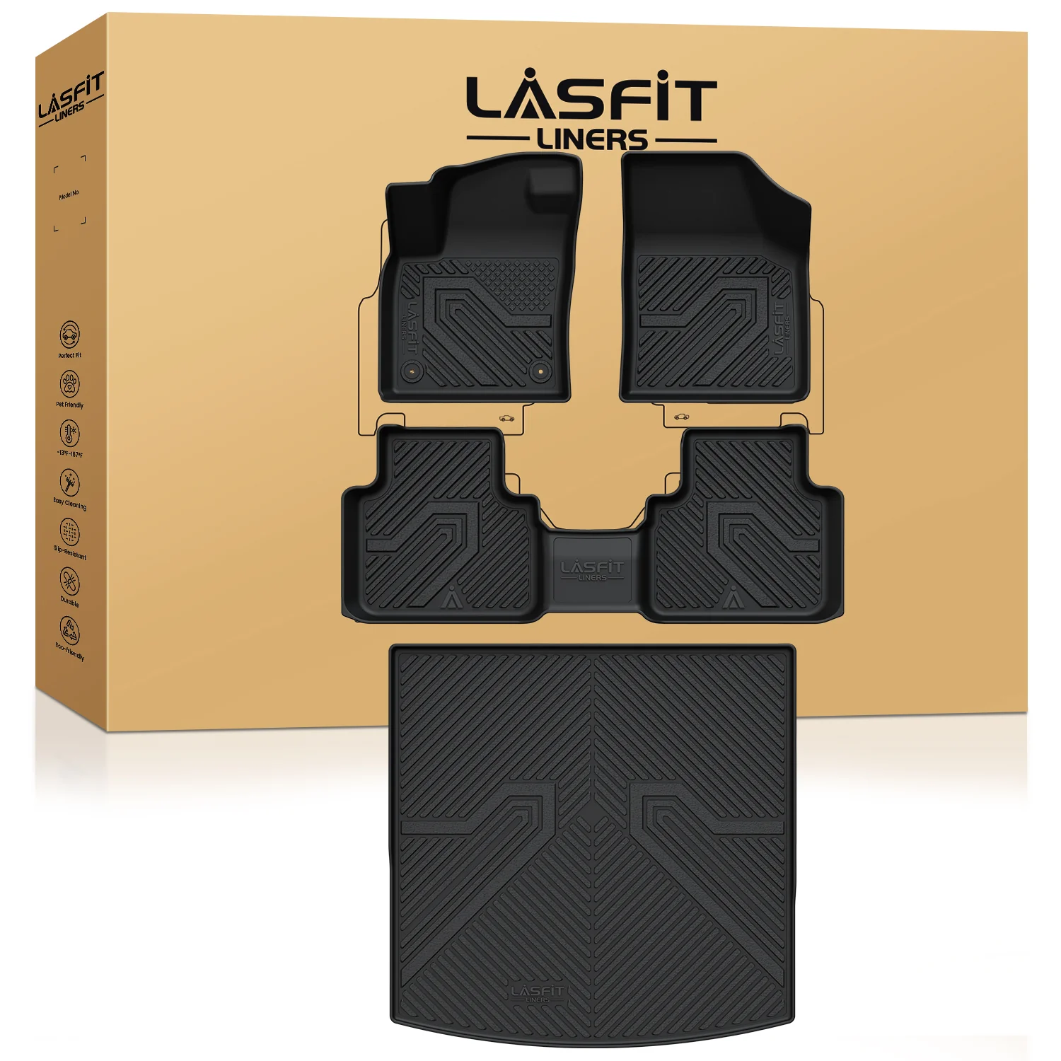 Fit for 2020-2026 Volkswagen Atlas Cross Sport Floor Mats or Cargo Mat - Image 9