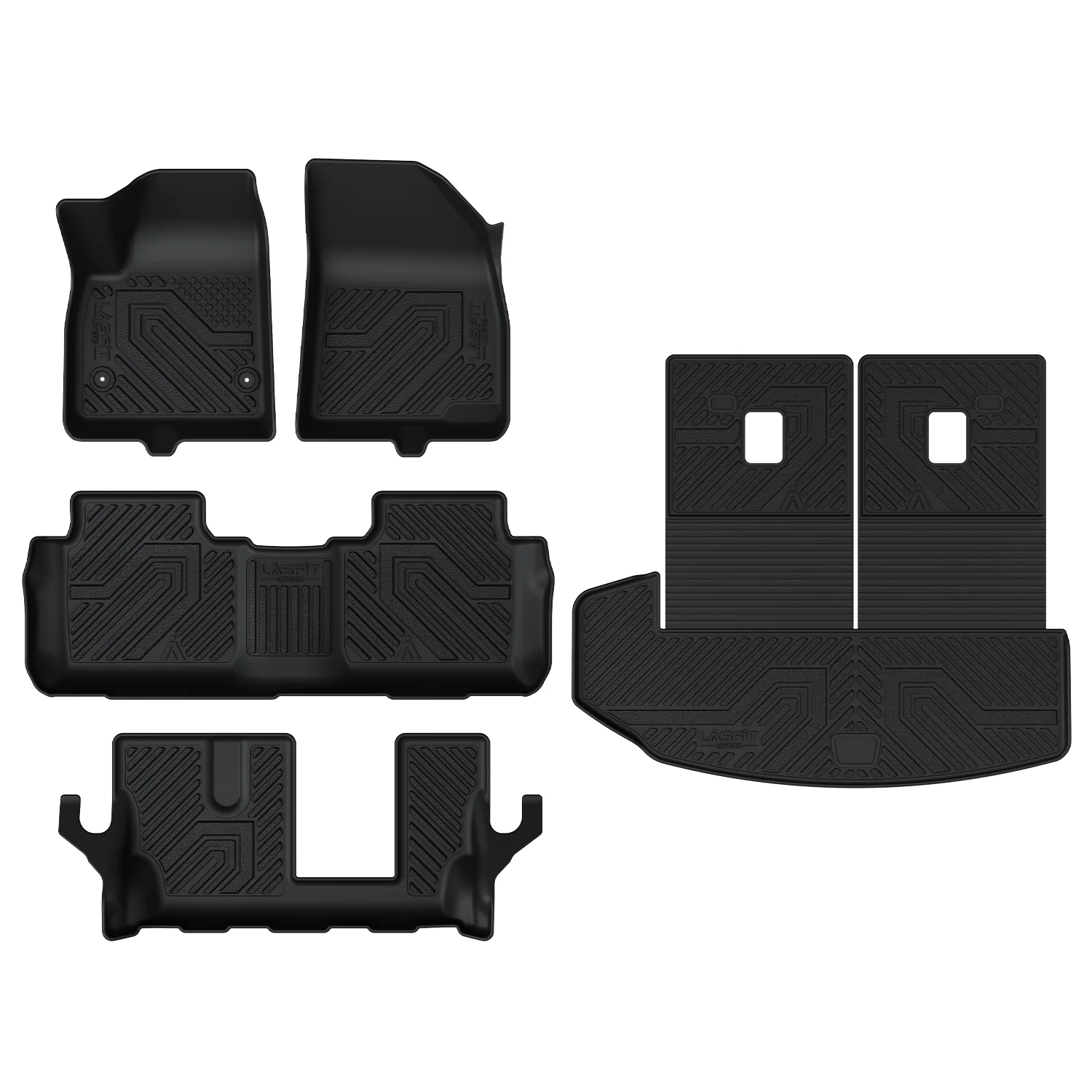 Fit for 2020-2025 Cadillac XT6 Floor Mats & Seatback & Cargo Mat, Fit 7-seater Only