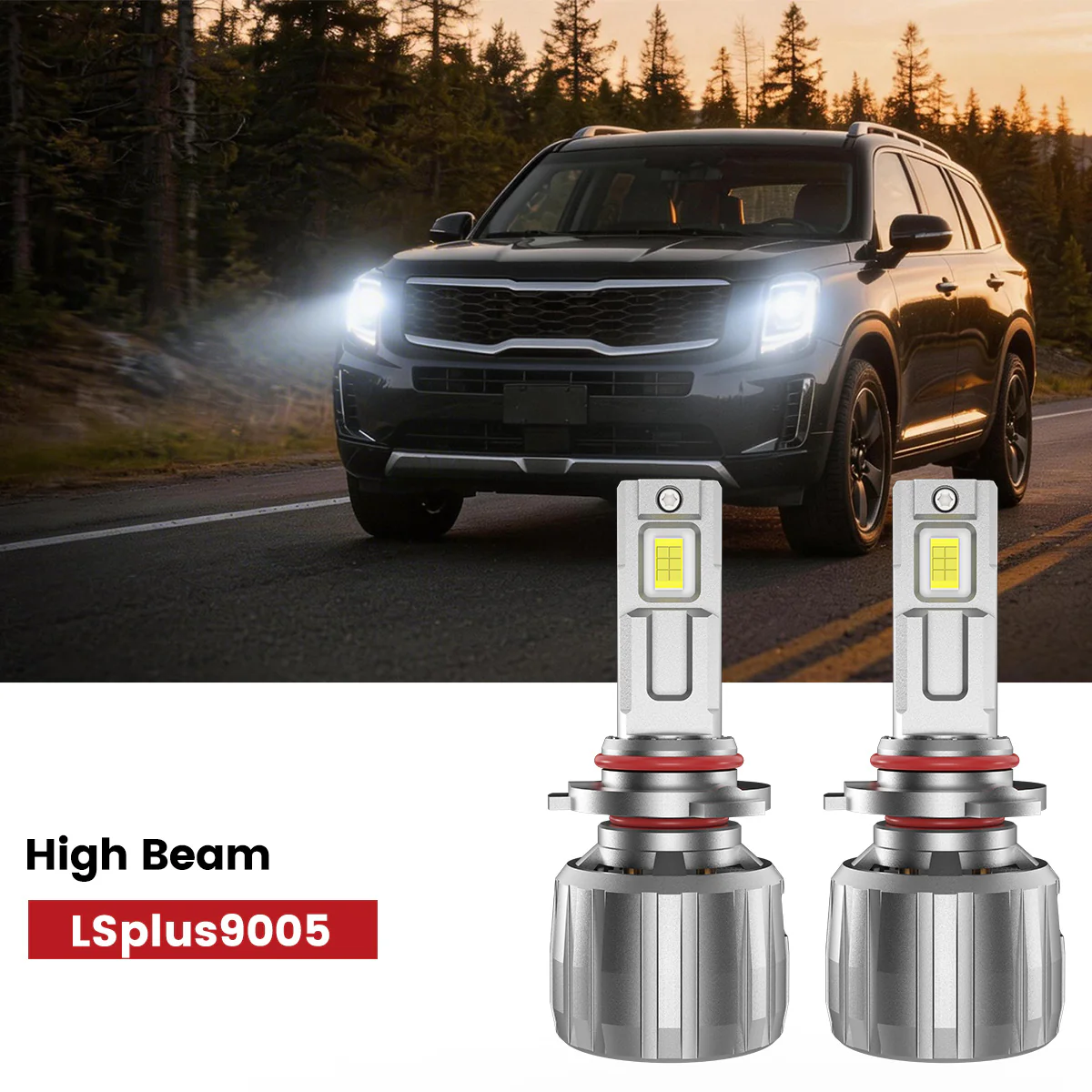 Fit for 2020-2022 Kia Telluride LED Bulbs Upgrade - Image 14