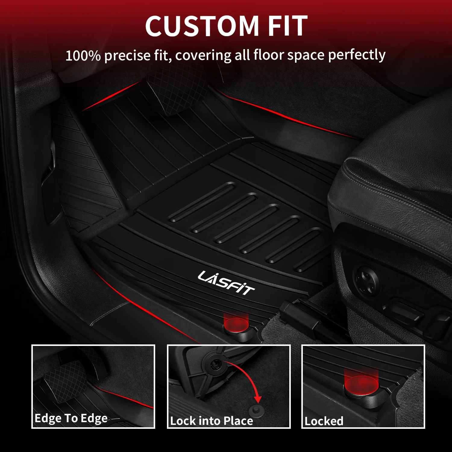 Fit for 2021-2025 Audi Q5 SQ5 Sportback Floor Mats or Cargo Mat, Don't Fit 2025 Audi Q5 New Body or Plug-in Hybrid - Image 22