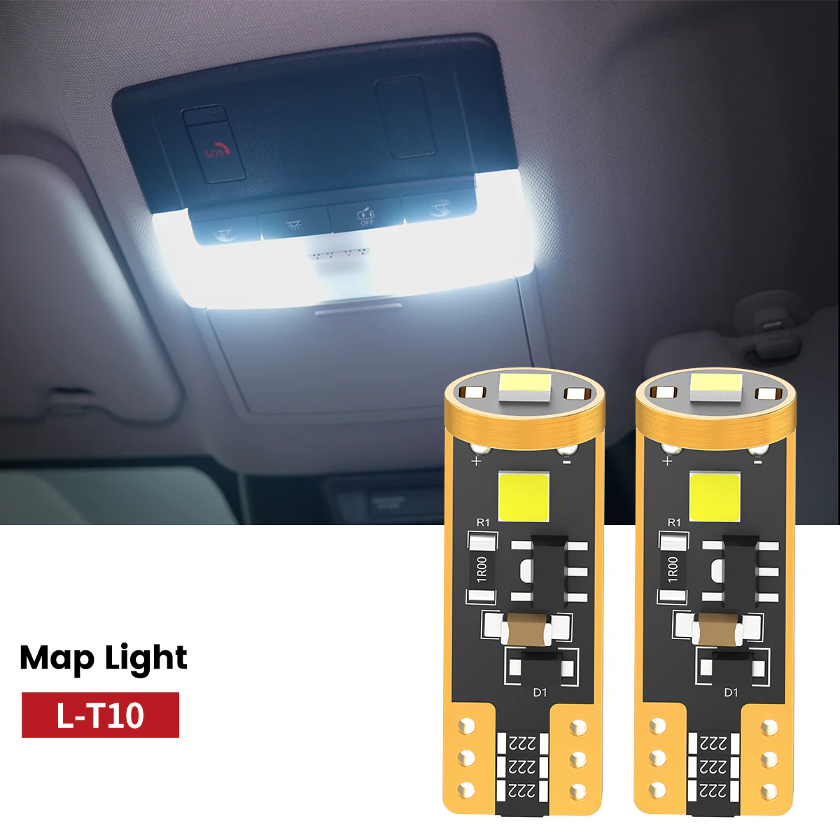 Fit for 2021-2025 Nissan Rogue 7443 921 LED Exterior Interior Lights - Image 32