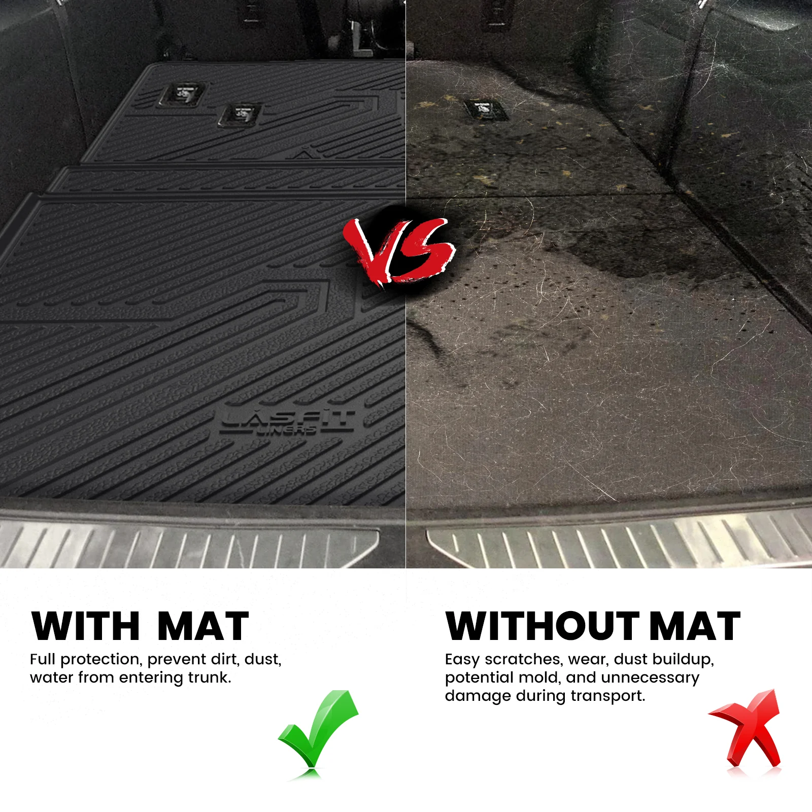 Fit for 2021–2026 Cadillac Escalade ESV Individual Floor Mats or Cargo Mats - Image 13