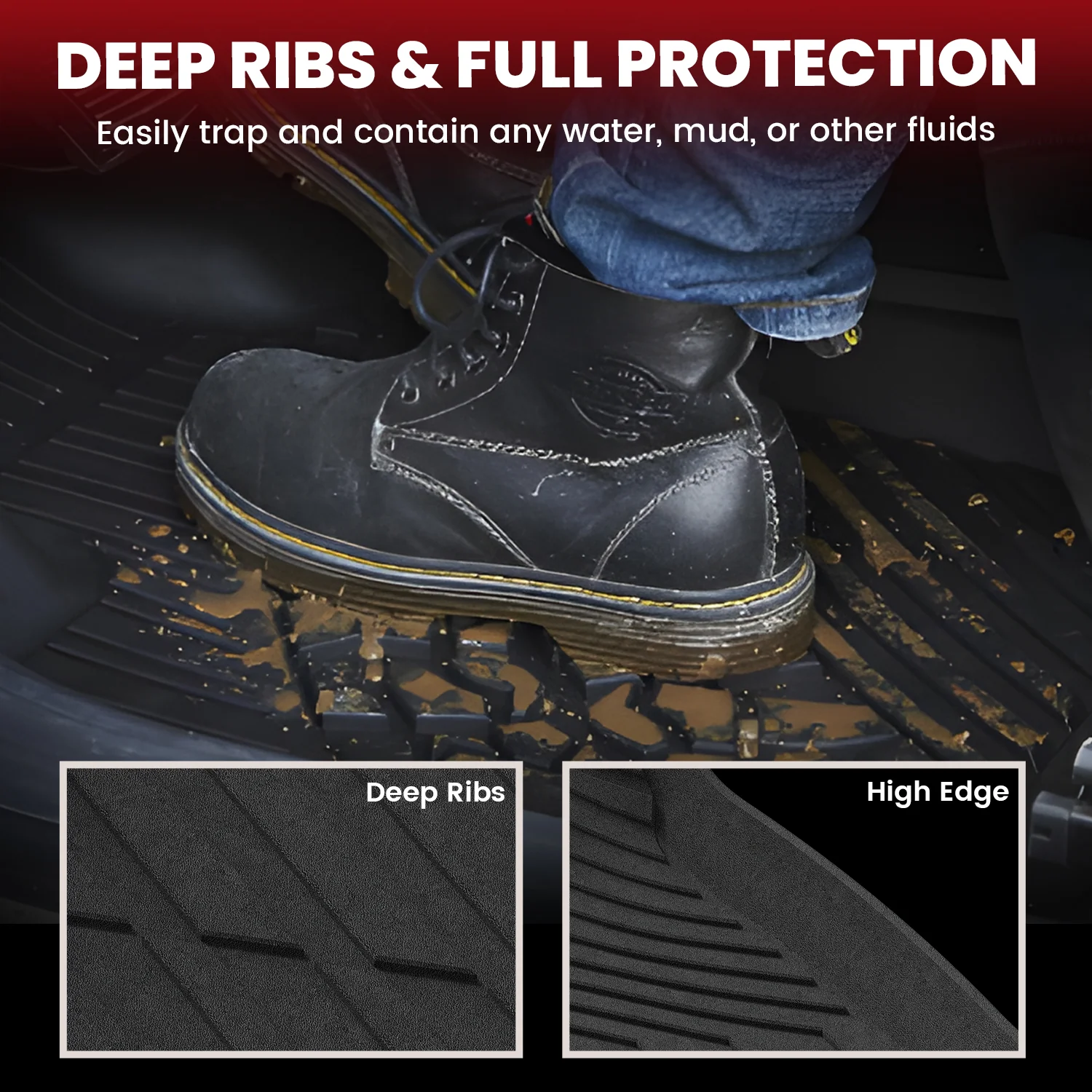 Fit for 2021–2026 Cadillac Escalade ESV Individual Floor Mats or Cargo Mats - Image 4