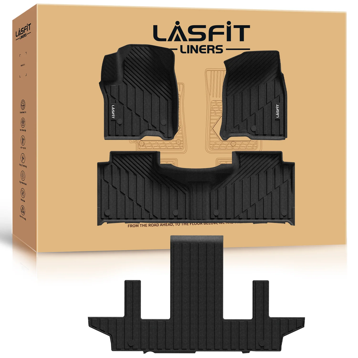 Fit for 2021–2026 Cadillac Escalade ESV Individual Floor Mats or Cargo Mats - Image 6