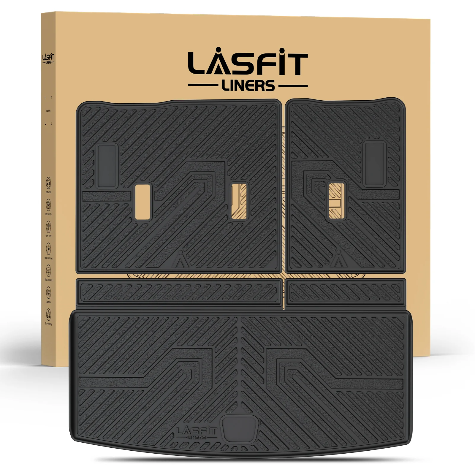 Fit for 2021-2026 Cadillac Escalade Floor Mats or Seatback & Cargo Mat, Not for ESV or 2025 Escalade IQ - Image 34