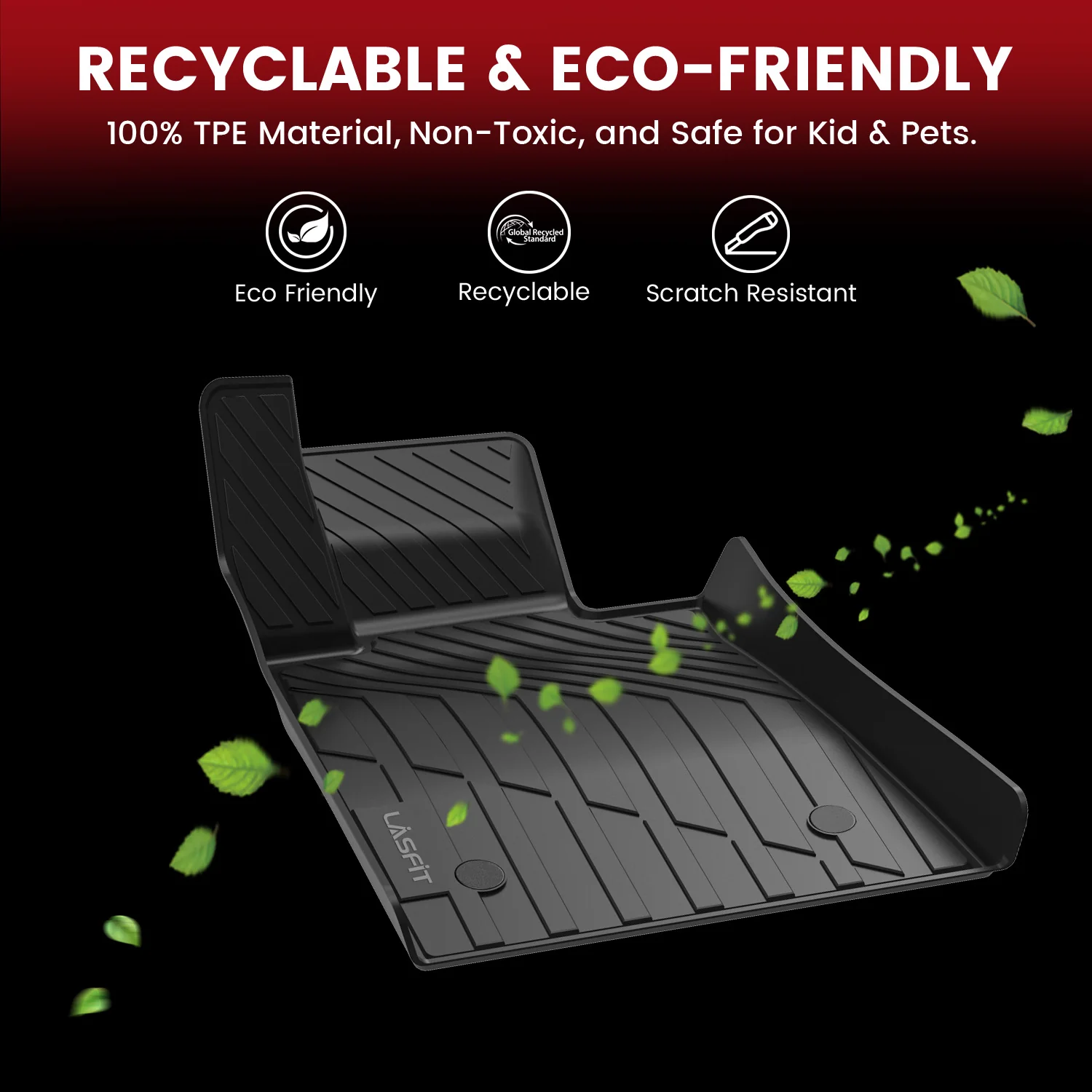 Fit for 2021–2026 Chevrolet Tahoe Individual Floor or Cargo Mats, Not Fit 9 Seats - Image 5