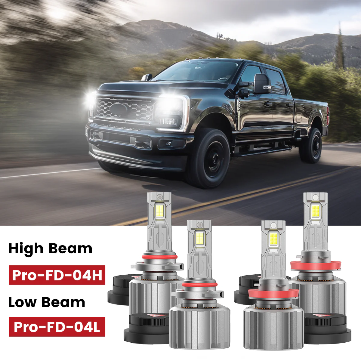 Custom Engineered for 2023-2026 Ford F-250 F-350 F-450 Super Duty XL XLT LED Bulbs Upgrade | Tested and Verified - Image 49