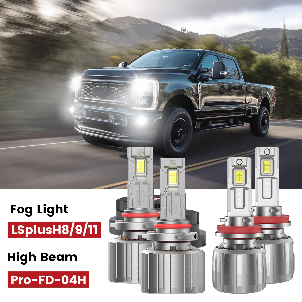 Custom Engineered for 2023-2026 Ford F-250 F-350 F-450 Super Duty XL XLT LED Bulbs Upgrade | Tested and Verified - Image 63
