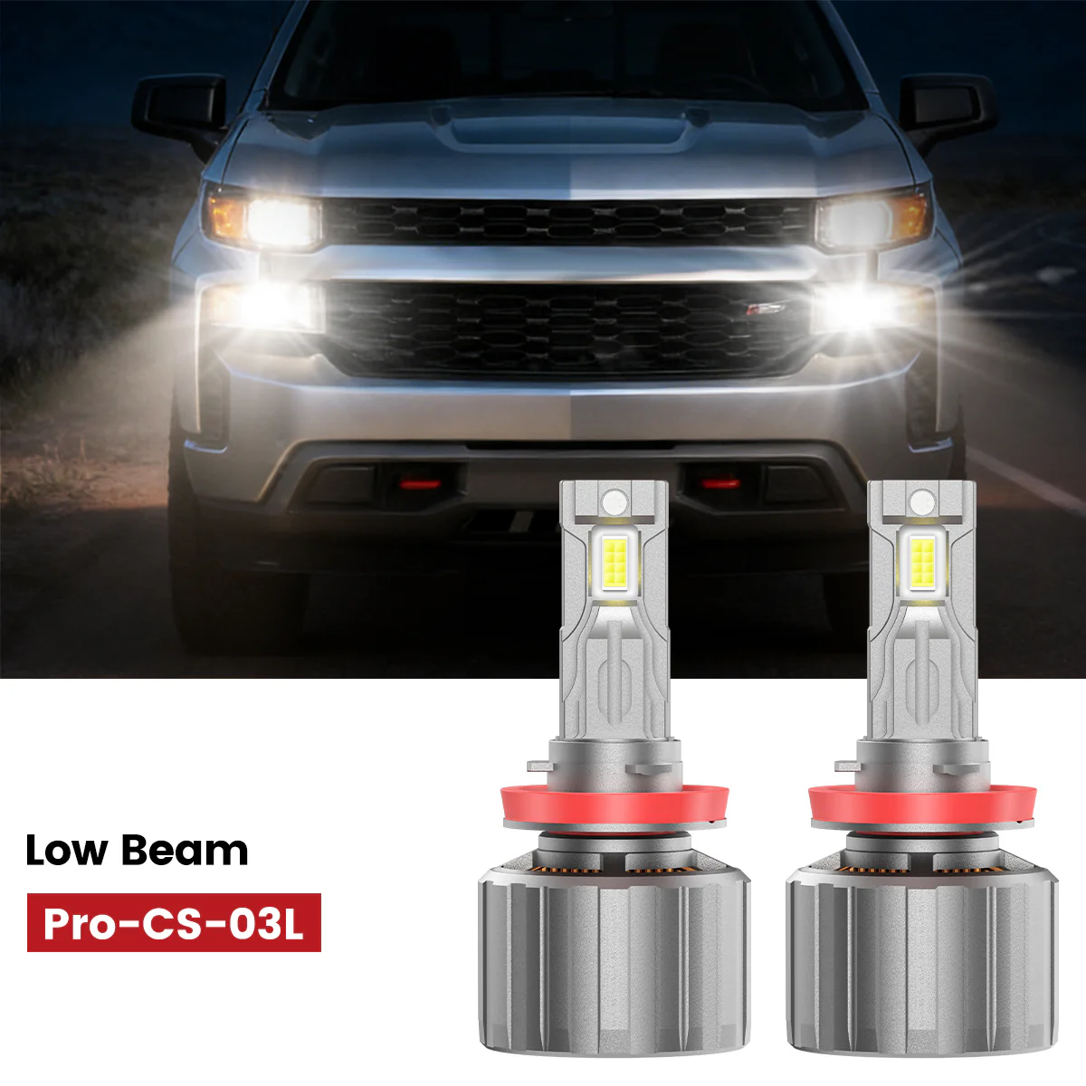 Custom Engineered for 2022 Chevrolet Silverado 1500 LED Bulbs Upgrade - Image 2