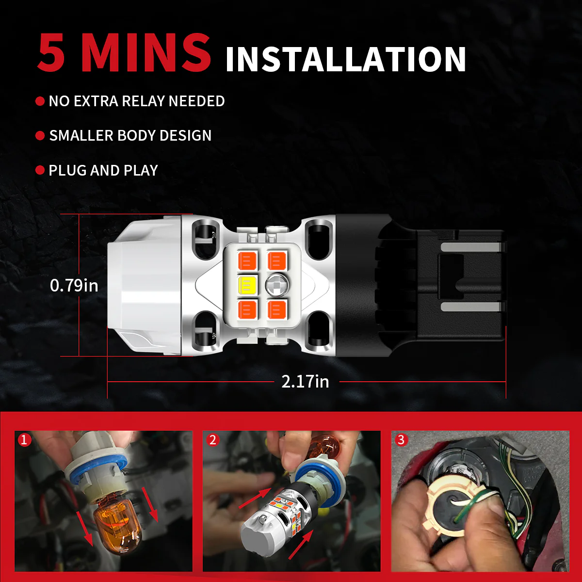 Fit for 2018-2024 Toyota Camry LED Exterior Interior Lights Upgrade | Tested and Verified - Image 39