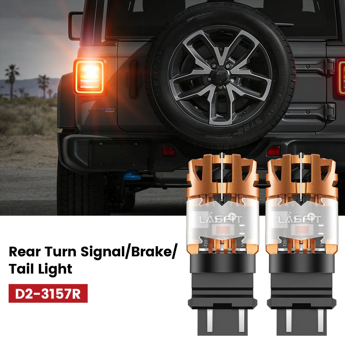 Fit for 2022-2025 Jeep Wrangler 4xe The Brightest LED Bulbs Upgrade - Image 16