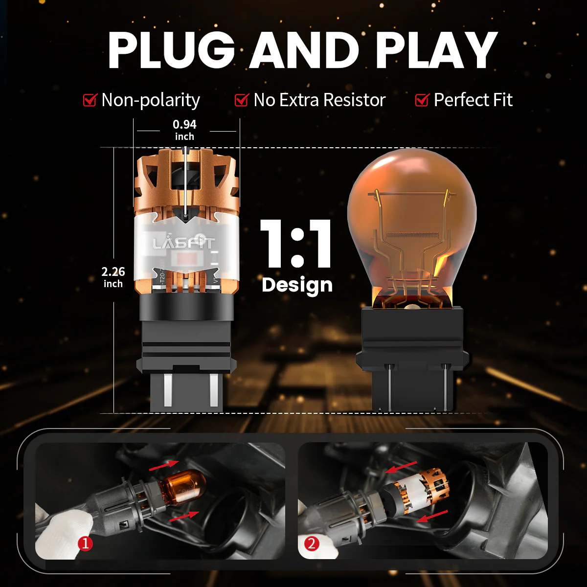 Fit for 2007-2013 Chevrolet Silverado 1500 LED Bulbs Upgrade | Tested and Verified - Image 60