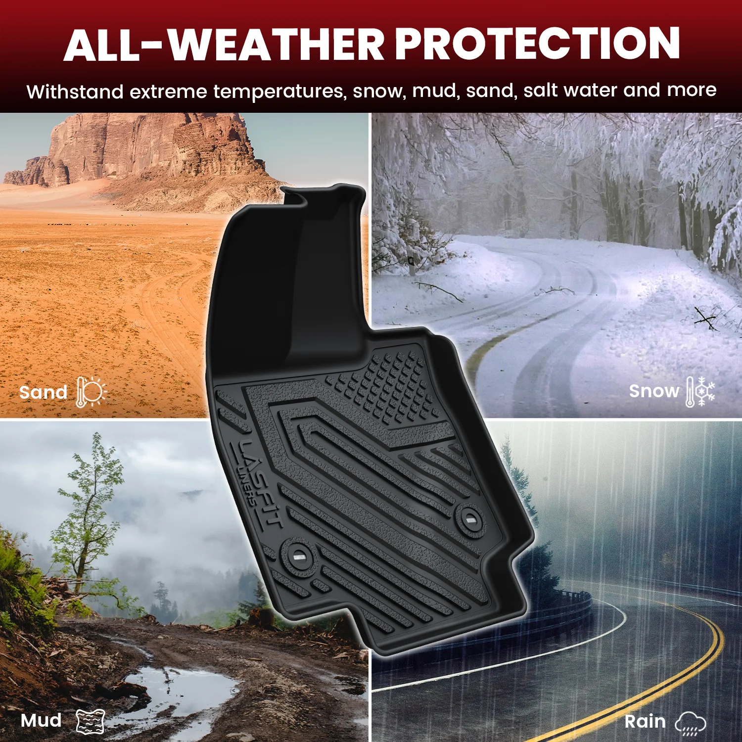 Fit for 2023-2026 Lexus RX TPE Floor Mats or Cargo Mat - Image 4