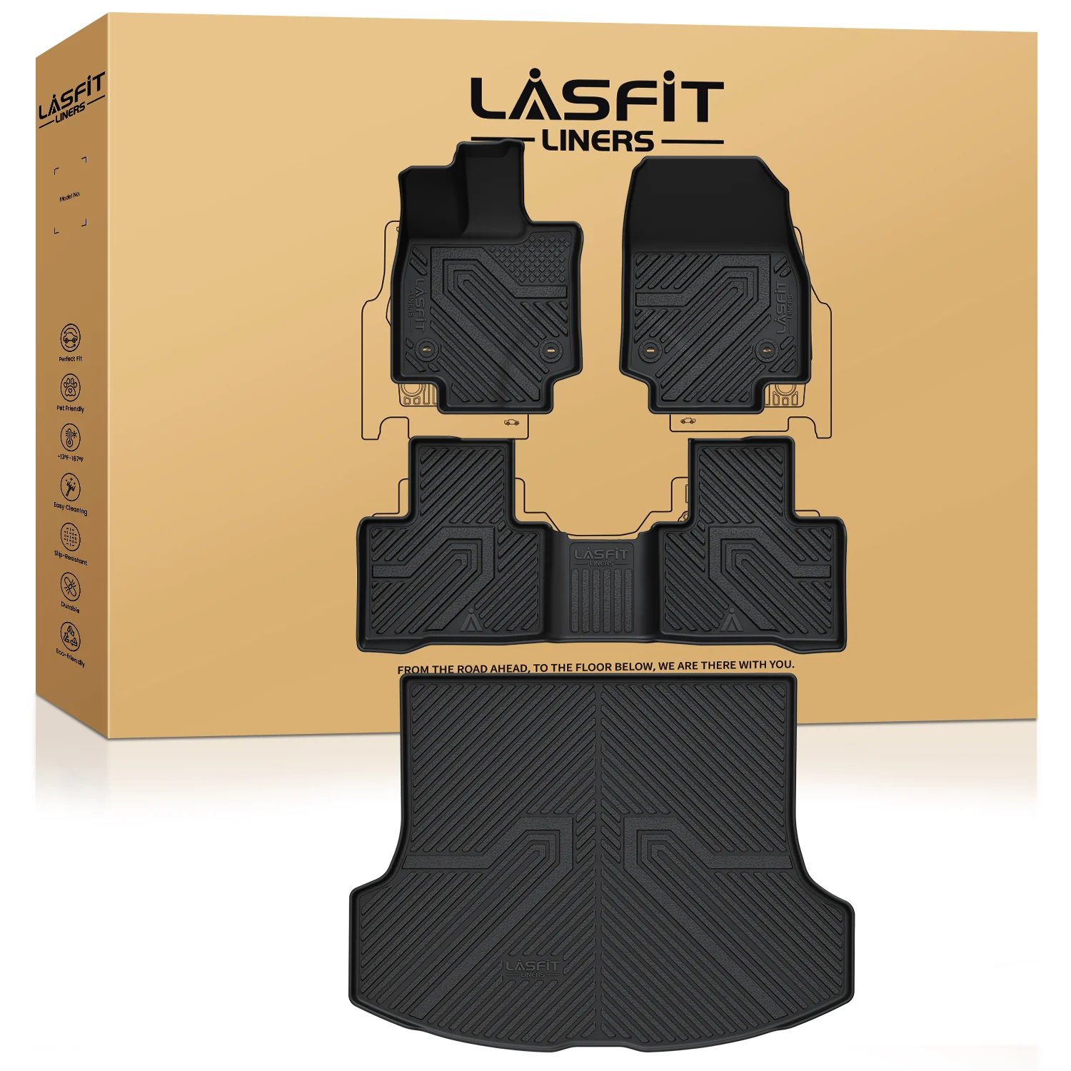 Fit for 2023-2026 Lexus RX TPE Floor Mats or Cargo Mat - Image 8