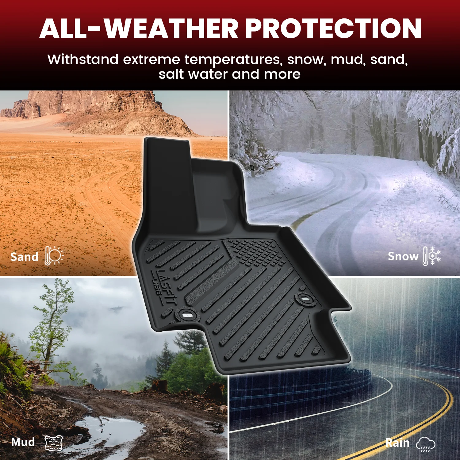 Fit for 2023-2026 Toyota Crown Floor Mats & Cargo Mat - Image 5