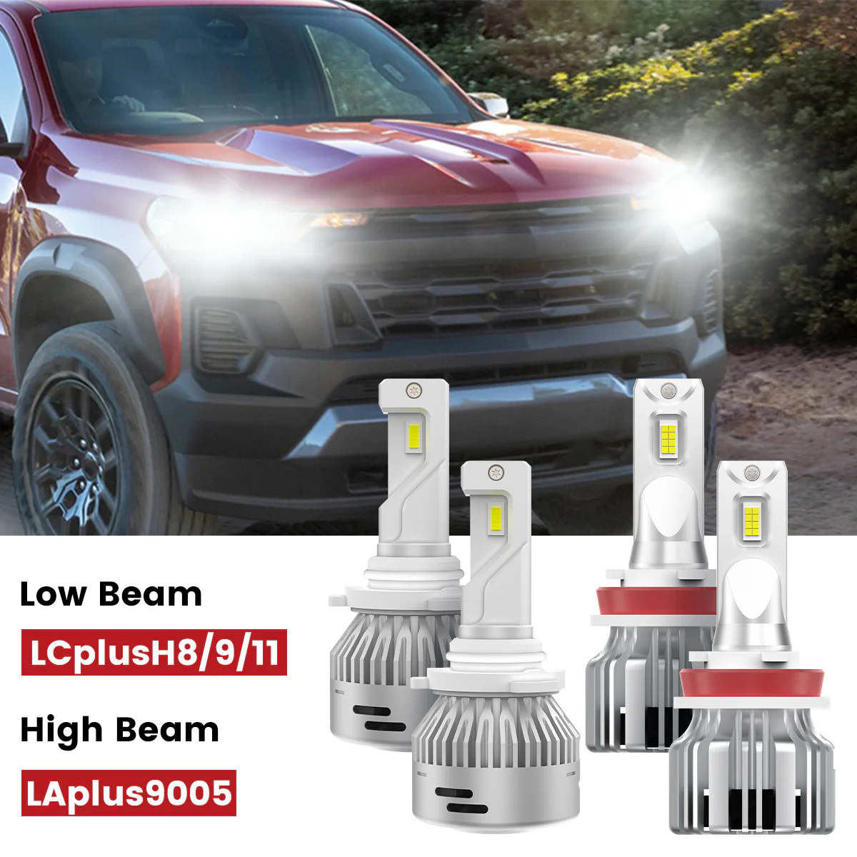 Fit for 2023-2026 Chevrolet Colorado LED Bulbs Upgrade | Tested and Verified - Image 61