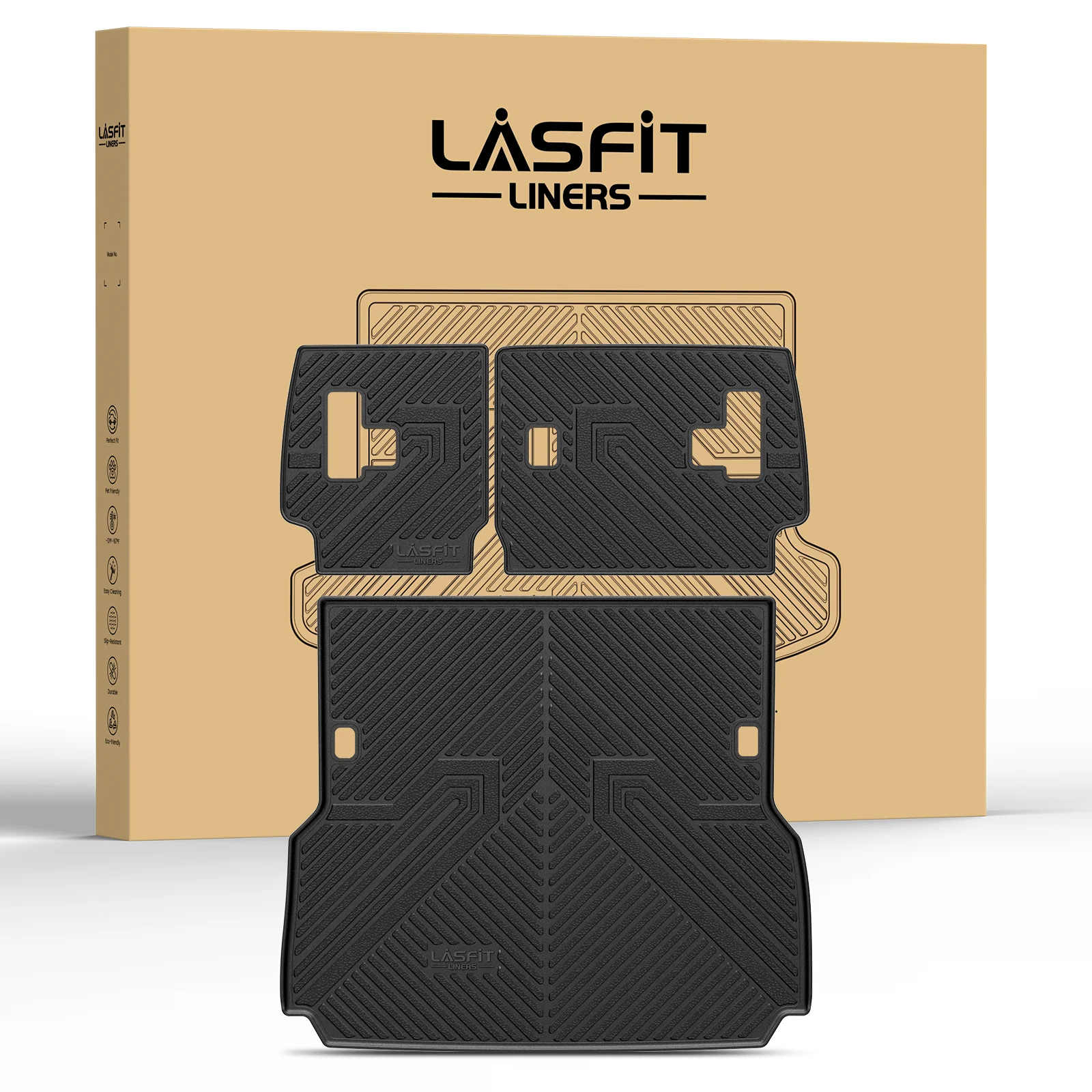 Fit for 2024-2027 Toyota Land Cruiser Floor Mats or Seatback & Cargo Mat - Image 26