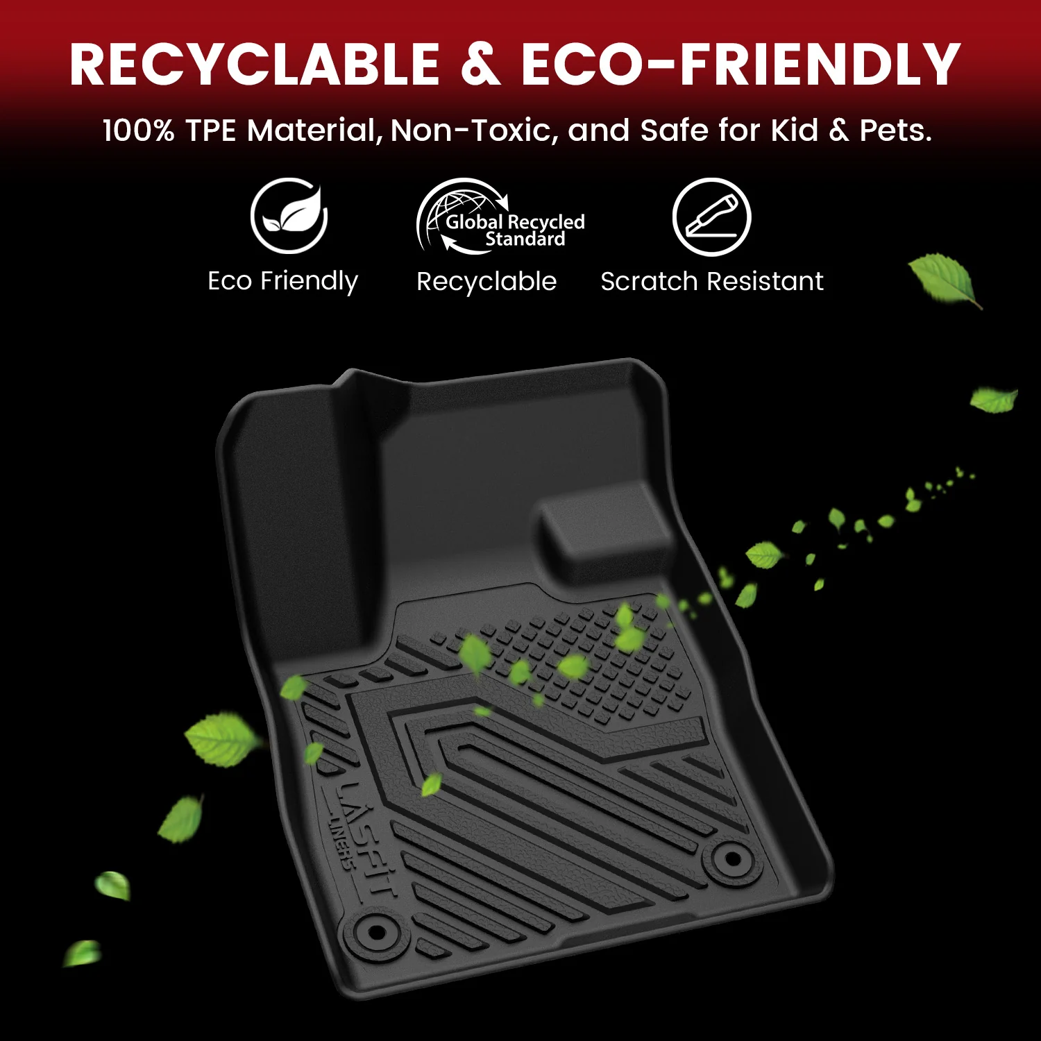 Fit for 2024-2026 Lincoln Nautilus Custom Floor Mats - Image 7