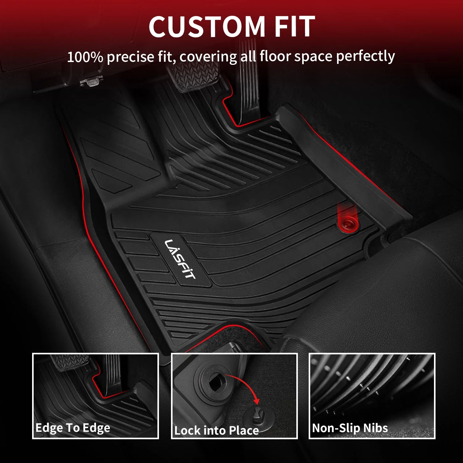 Fit for 2024-2026 Lexus TX 350 500h 550h+ Floor Mats or Cargo Mats - Image 12