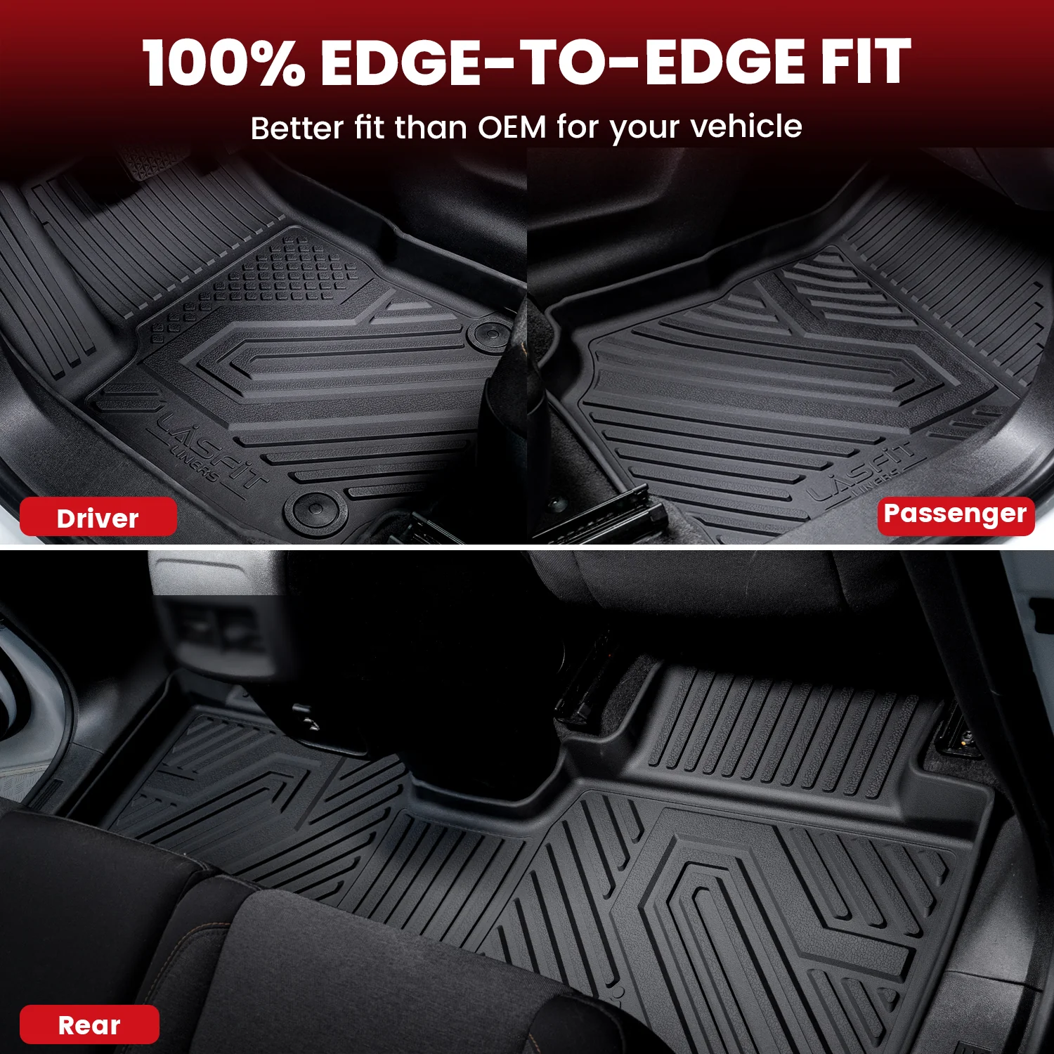 Fit for 2024-2026 Lexus TX 350 500h 550h+ Floor Mats or Cargo Mats - Image 4