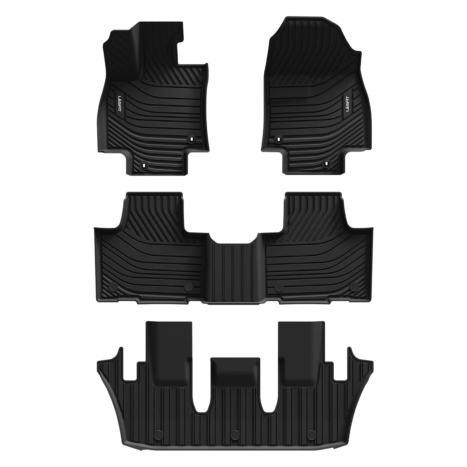 Fit for 2024-2026 Toyota Grand Highlander Floor Mats or Cargo Mat, Fit Gas & Hybrid