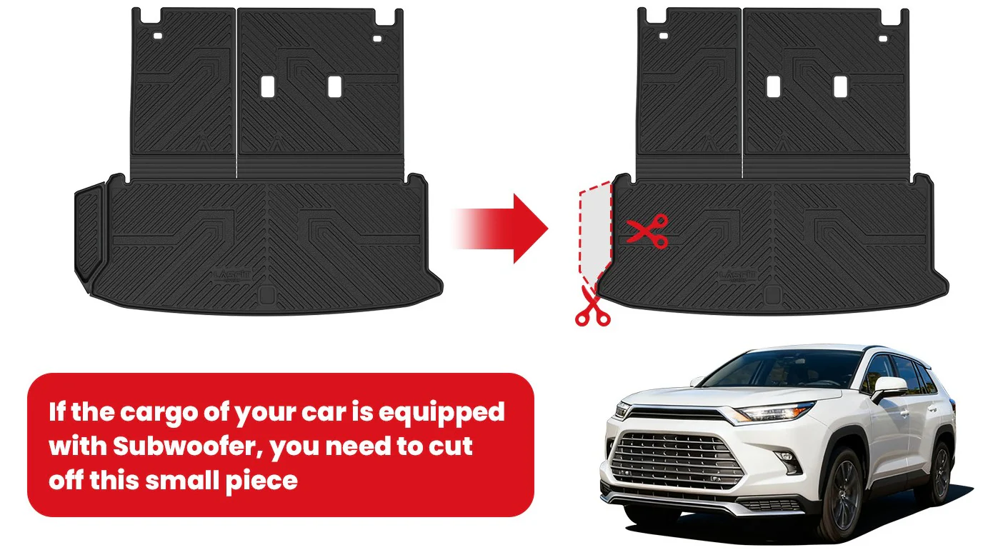 Fit for 2024-2026 Toyota Grand Highlander Floor Mats or Cargo Mat, Fit Gas & Hybrid - Image 28