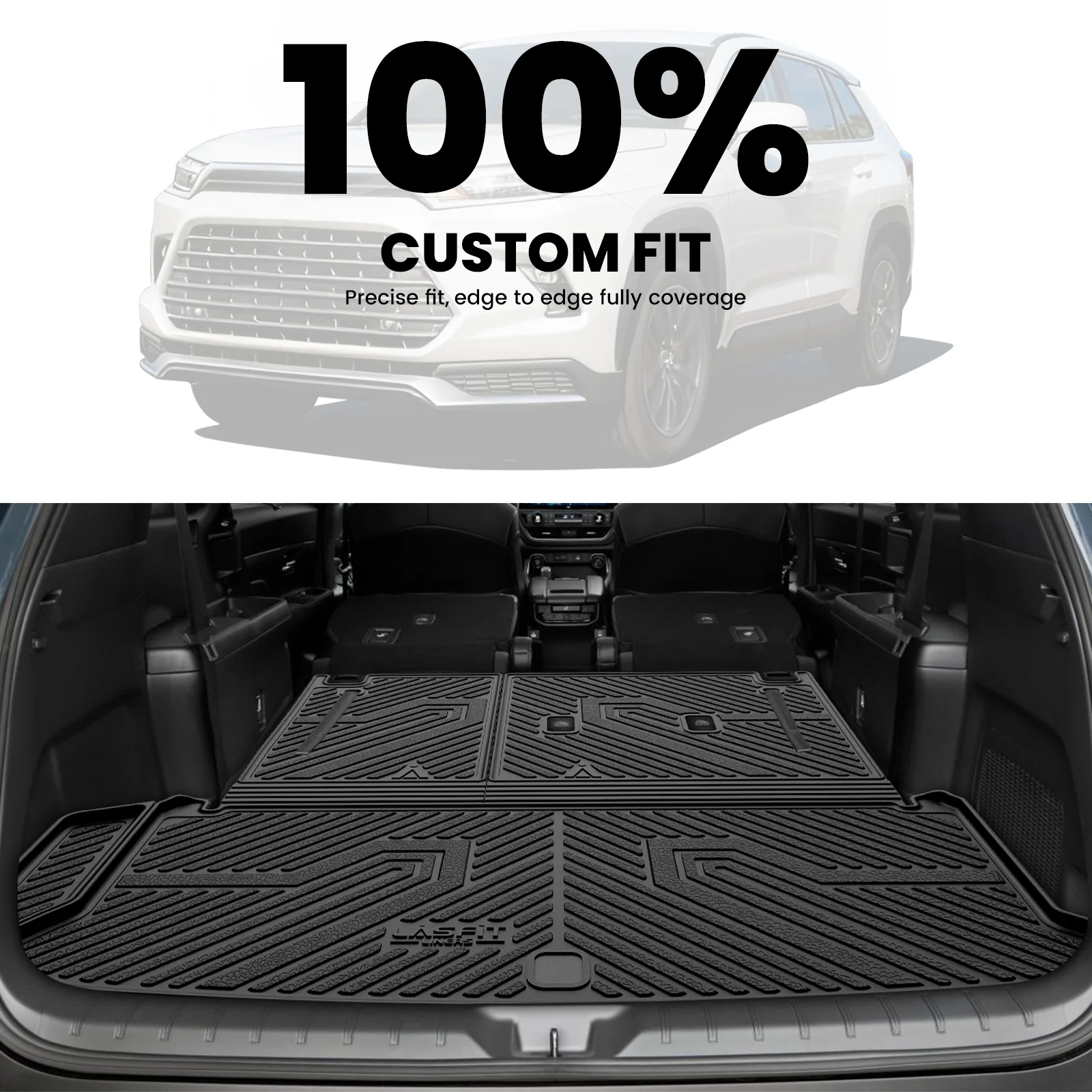 Fit for 2024-2026 Toyota Grand Highlander Floor Mats or Cargo Mat, Fit Gas & Hybrid - Image 31