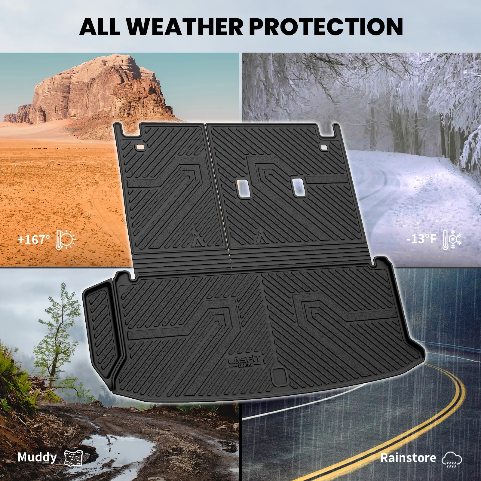 Fit for 2024-2026 Toyota Grand Highlander Floor Mats or Cargo Mat, Fit Gas & Hybrid - Image 33
