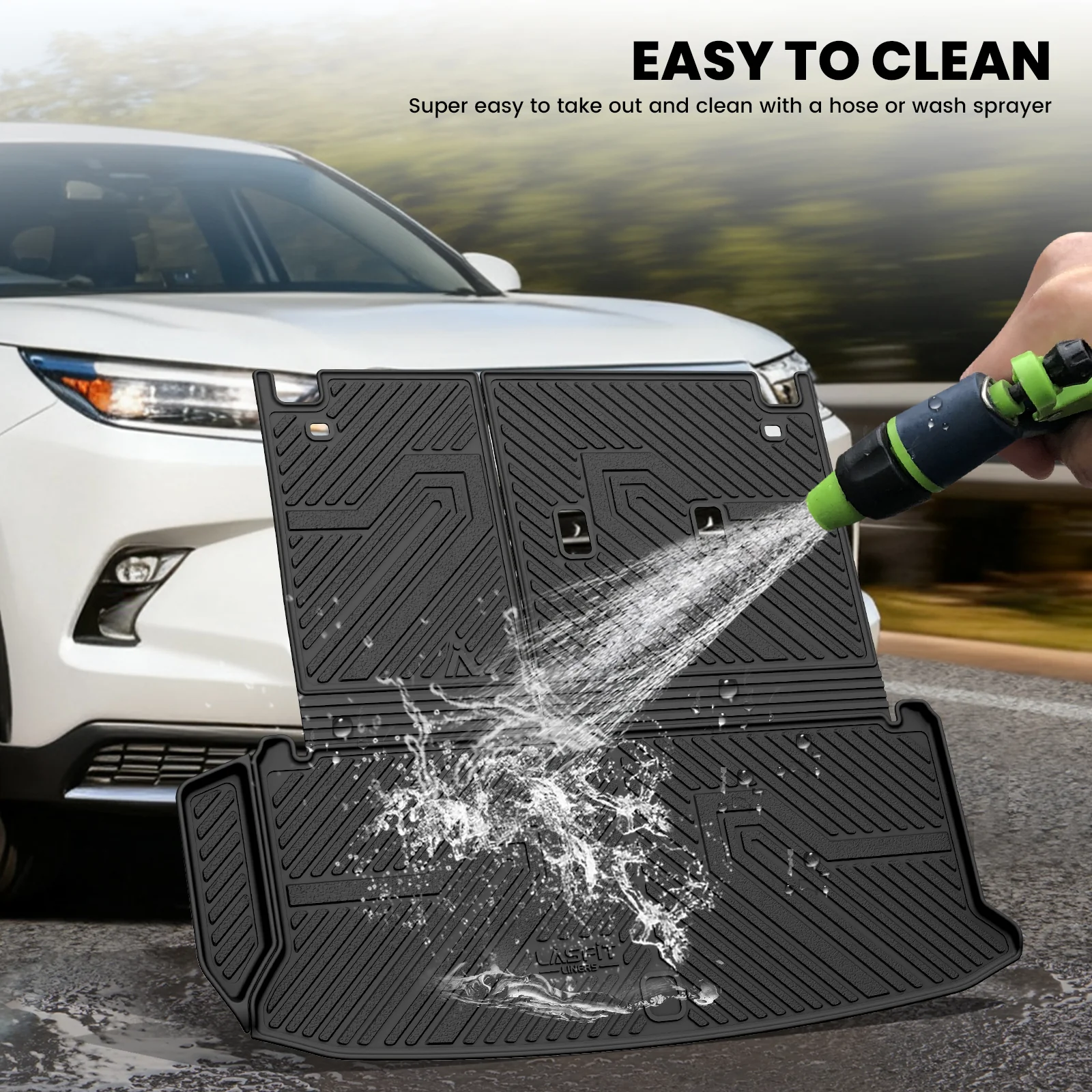Fit for 2024-2026 Toyota Grand Highlander Floor Mats or Cargo Mat, Fit Gas & Hybrid - Image 34