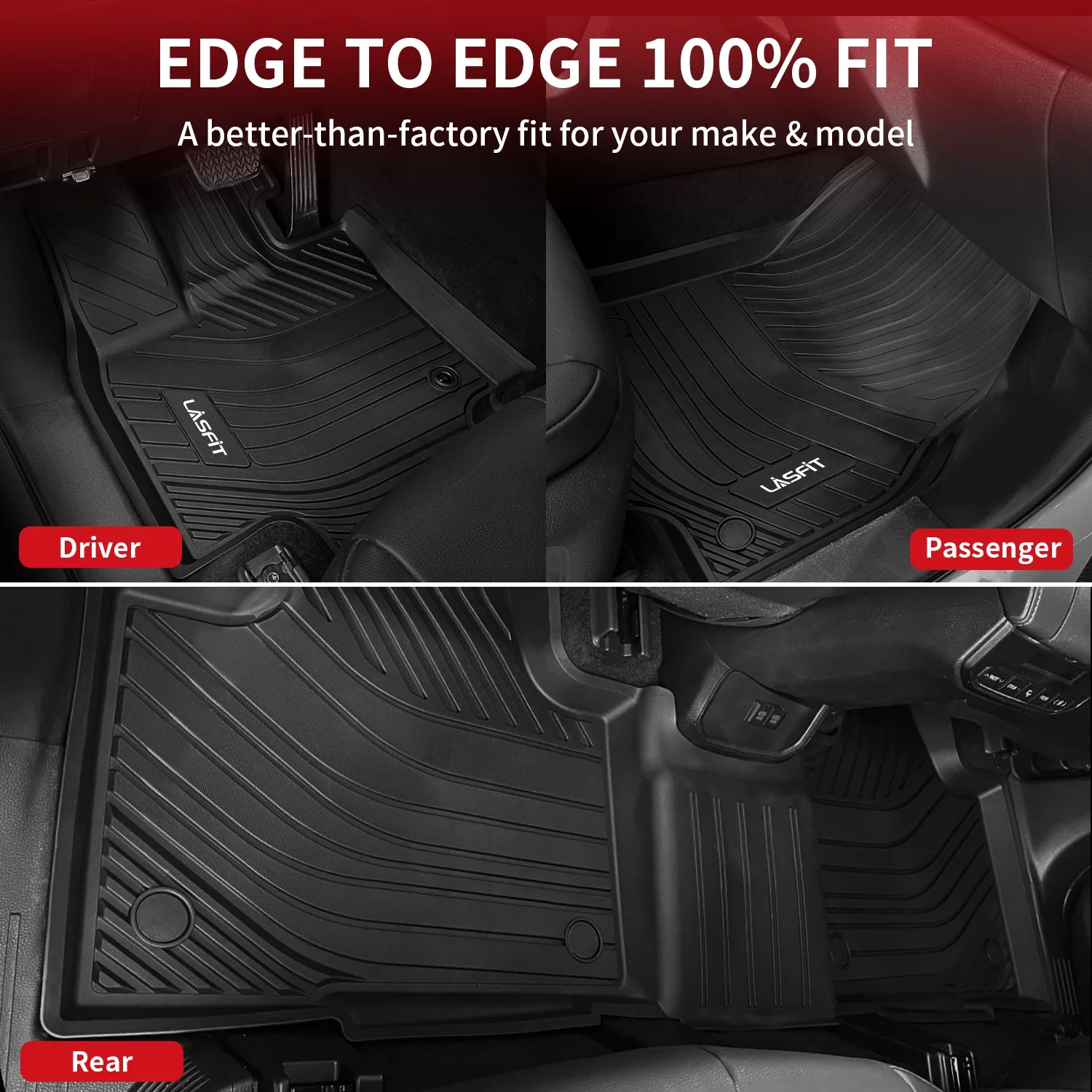 Fit for 2024-2026 Toyota Grand Highlander Floor Mats or Cargo Mat, Fit Gas & Hybrid - Image 5