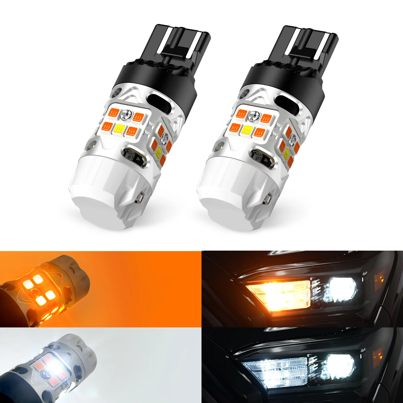 Fit for 2024-2026 Toyota Tacoma LED Front Turn Signal Lights Upgrade | Tested and Verified - Image 2