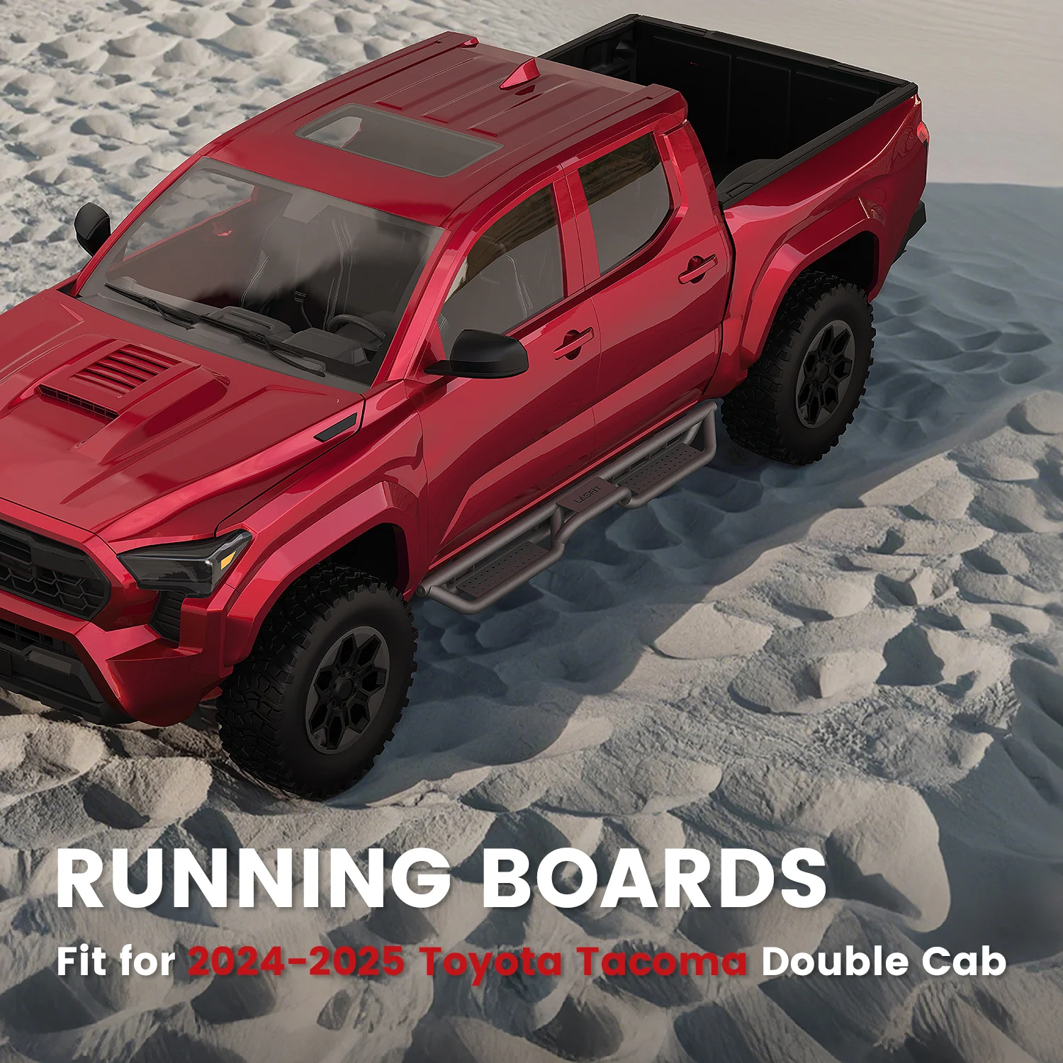 Fit for 2024-2026 Toyota Tacoma Running Boards Side Steps, Fit Double Cab ONLY - Image 15